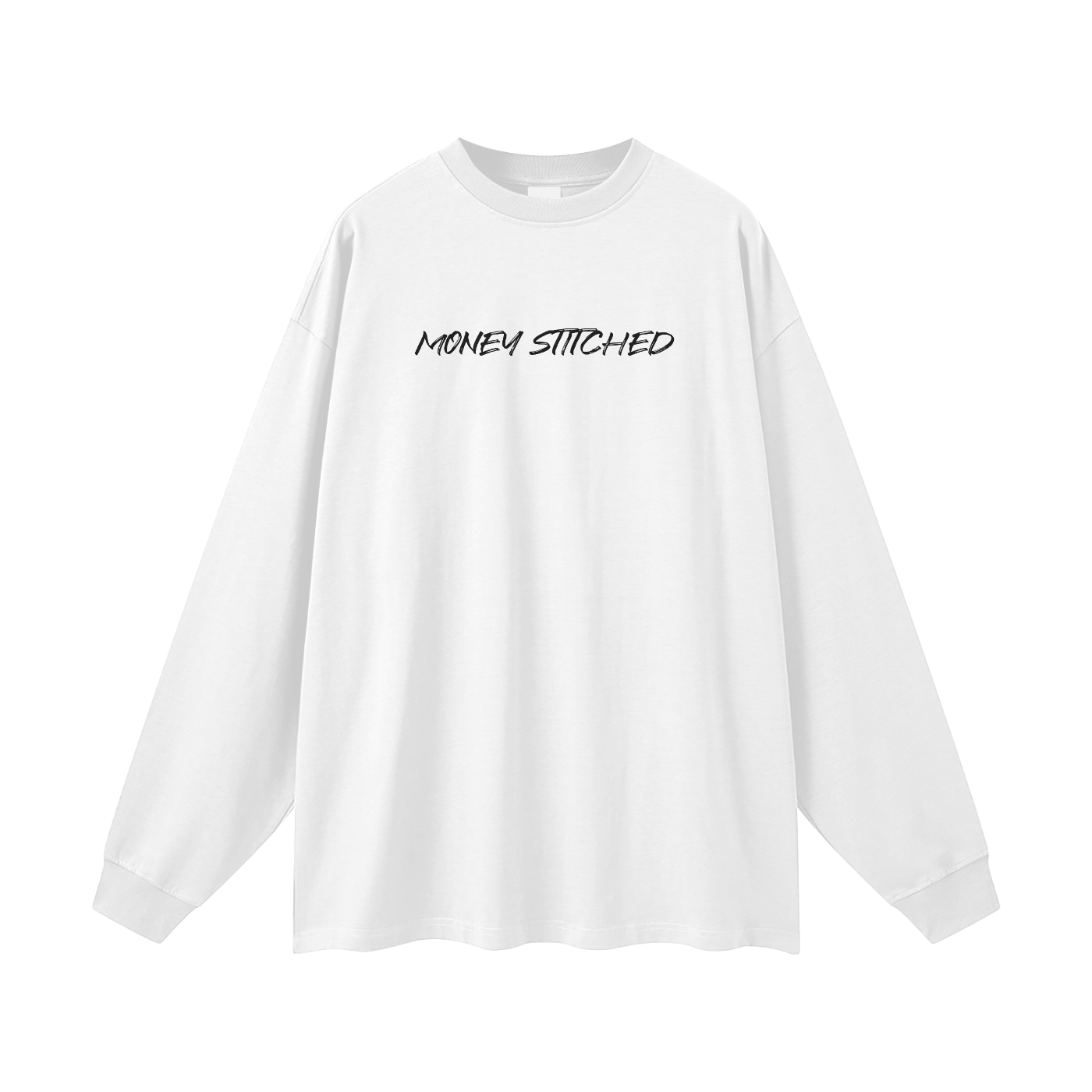 Streetwear Unisex 305G FOG 100% Cotton Long Sleeve Tee